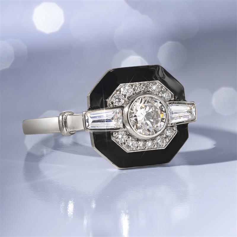 Go Boldly Art Deco Ring